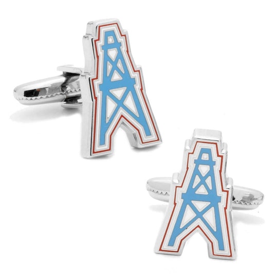 NFL Houston Oilers Vintage Cufflinks - Cufflinks.com - Flyclothing LLC