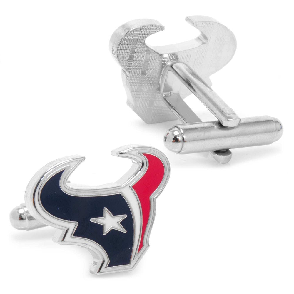 NFL Houston Texans Cufflinks and Tie Clip Gift Set - Cufflinks.com - Flyclothing LLC