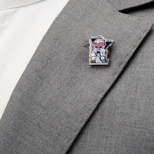 MLB Minnesota Twins Minnie & Paul Lapel Pin - Cufflinks.com - Flyclothing LLC