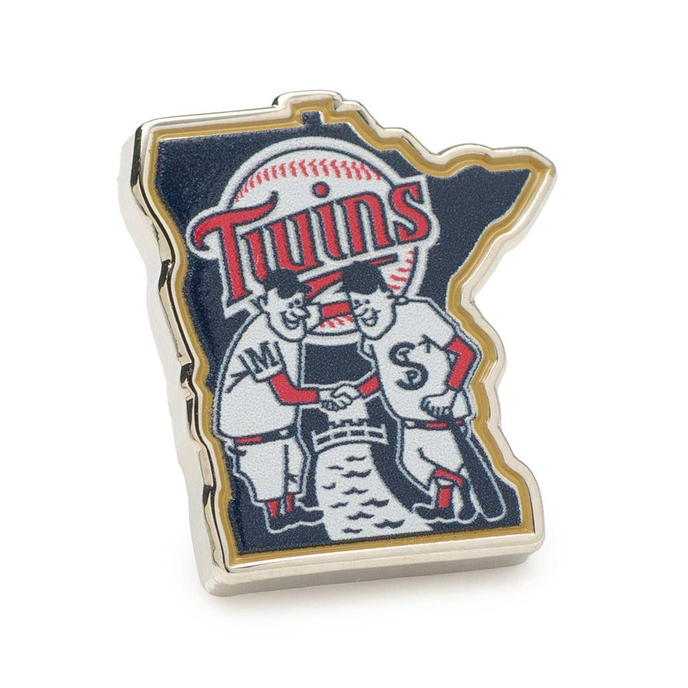 MLB Minnesota Twins Minnie & Paul Lapel Pin - Cufflinks.com - Flyclothing LLC