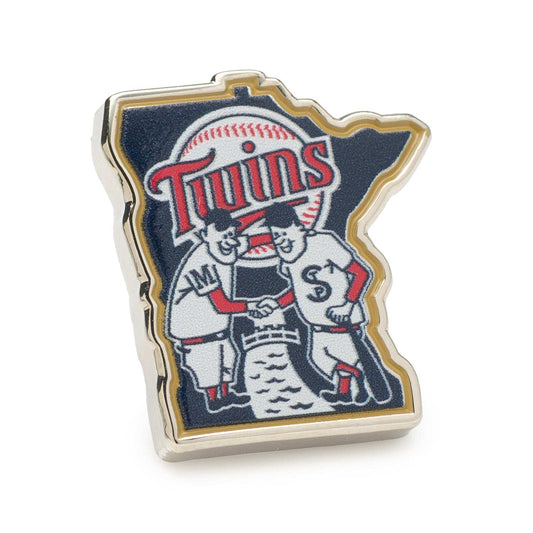 MLB Minnesota Twins Minnie & Paul Lapel Pin - Cufflinks.com - Flyclothing LLC