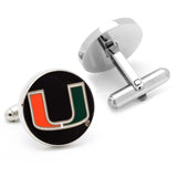 NCAA Miami Hurricanes Cufflinks - Cufflinks.com - Flyclothing LLC