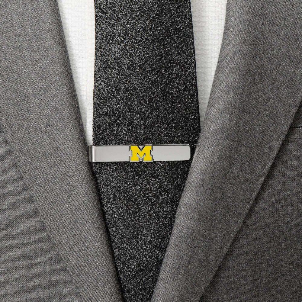 NCAA University of Michigan Cufflinks and Tie Bar Gift Set - Cufflinks.com - Flyclothing LLC