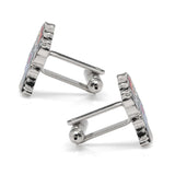 NCAA Nebraska Herbie Husker Mascot Cufflinks - Cufflinks.com - Flyclothing LLC
