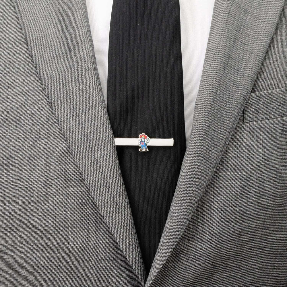 NCAA Nebraska Herbie Husker Mascot Tie Clip - Cufflinks.com - Flyclothing LLC