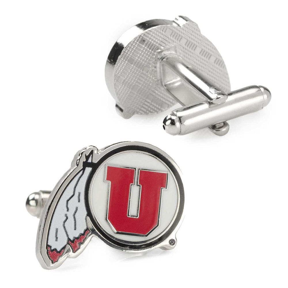 NCAA University of Utah Utes Cufflinks - Cufflinks.com - Flyclothing LLC