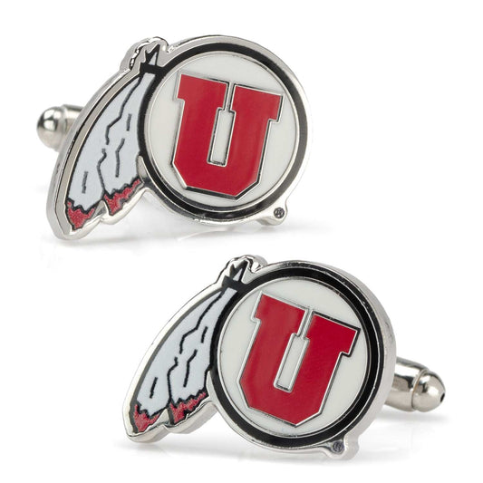 NCAA University of Utah Utes Cufflinks - Cufflinks.com - Flyclothing LLC