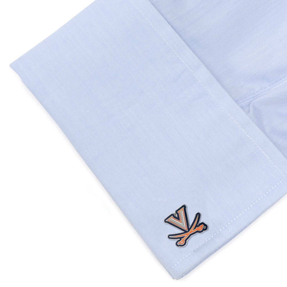 NCAA Virginia Cavaliers Cufflinks & Tie Clip Gift Set - Cufflinks.com - Flyclothing LLC