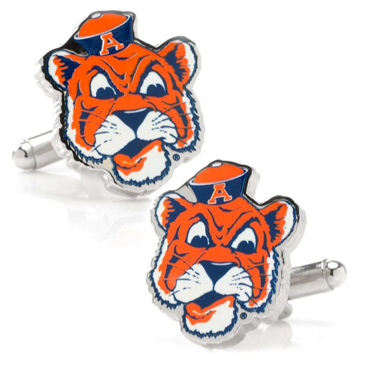 NCAA Auburn University Tigers Throwback Cufflinks - Cufflinks.com - Flyclothing LLC