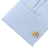 NCAA LSU Tigers Throwback Cufflinks