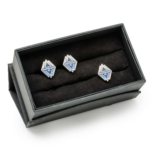 MLS Vancouver Whitecaps Cufflinks and Lapel Pin - Cufflinks.com - Flyclothing LLC
