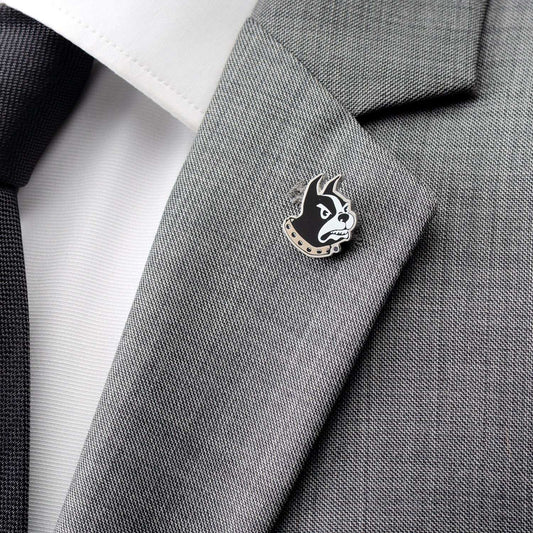 NCAA Wofford College Terrier Mascot Lapel Pin - Cufflinks.com - Flyclothing LLC