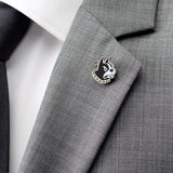 NCAA Wofford College Terrier Mascot Lapel Pin - Cufflinks.com - Flyclothing LLC