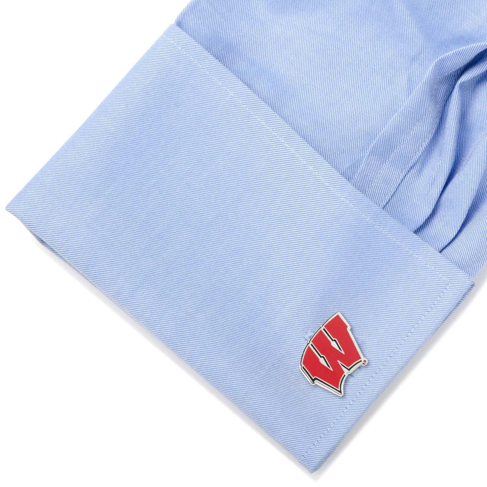 NCAA University of Wisconsin Badgers Cufflinks - Cufflinks.com - Flyclothing LLC