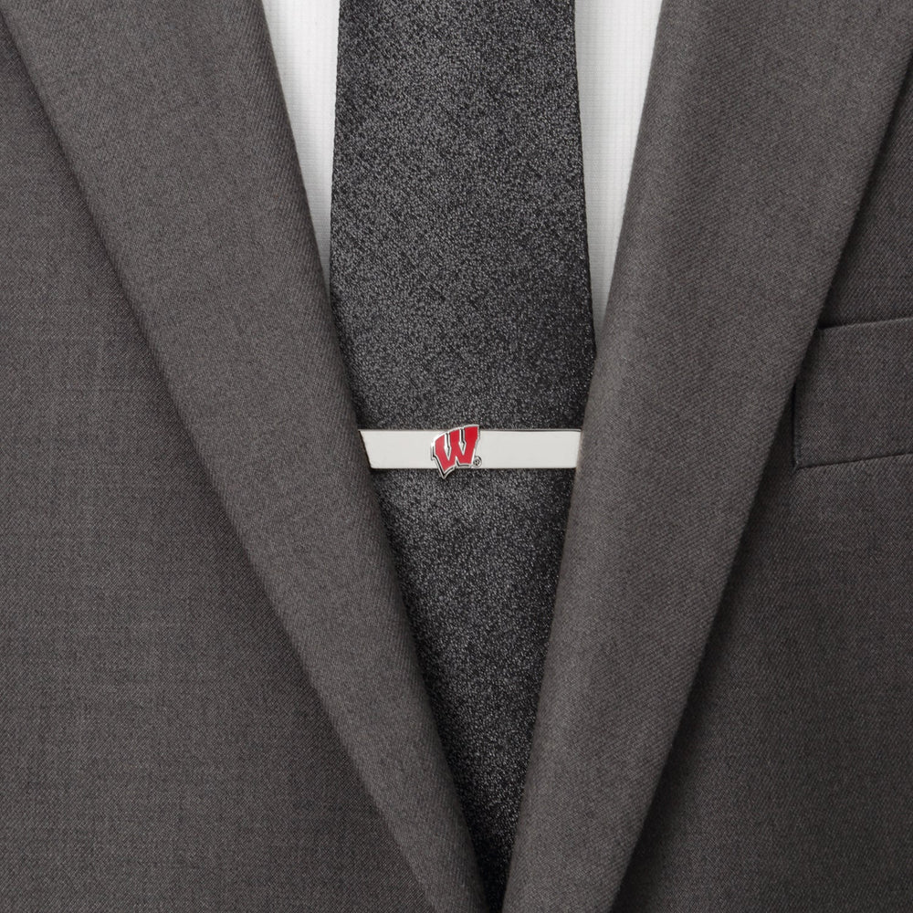 NCAA University of Wisconsin Badgers Tie Bar - Cufflinks.com - Flyclothing LLC