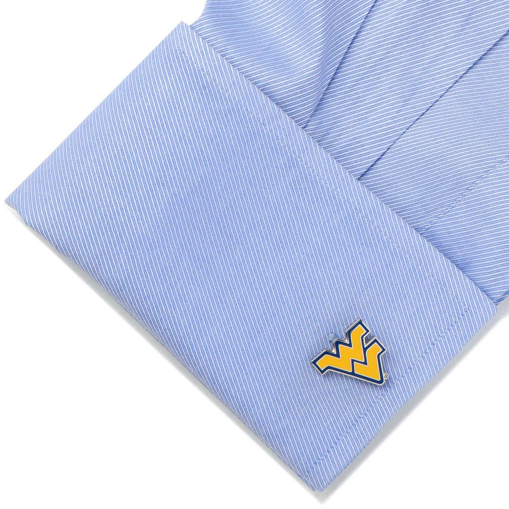 NCAA West Virginia Mountaineers Cufflinks - Cufflinks.com - Flyclothing LLC