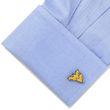 NCAA West Virginia Mountaineers Cufflinks - Cufflinks.com - Flyclothing LLC