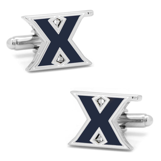 NCAA Xavier University Musketeers Cufflinks - Cufflinks.com - Flyclothing LLC