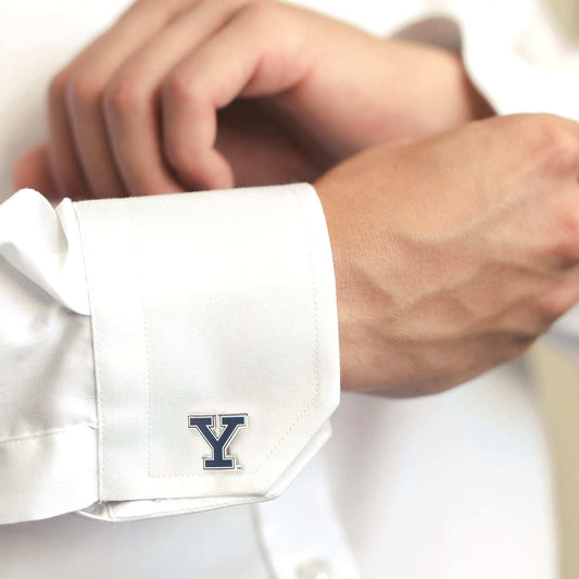 NCAA Yale University Bulldogs Cufflinks - Cufflinks.com - Flyclothing LLC