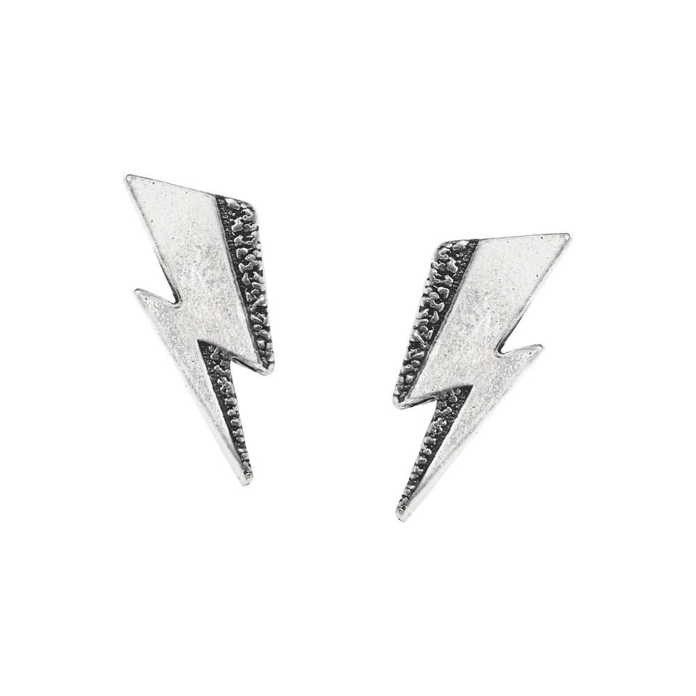 Alchemy David Bowie: Flash Studs Pin Badge - Alchemy Gothic - Flyclothing LLC