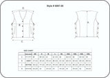 Beth - Ladies Premium Leather Vest - Unik Just for Bikers - Flyclothing LLC