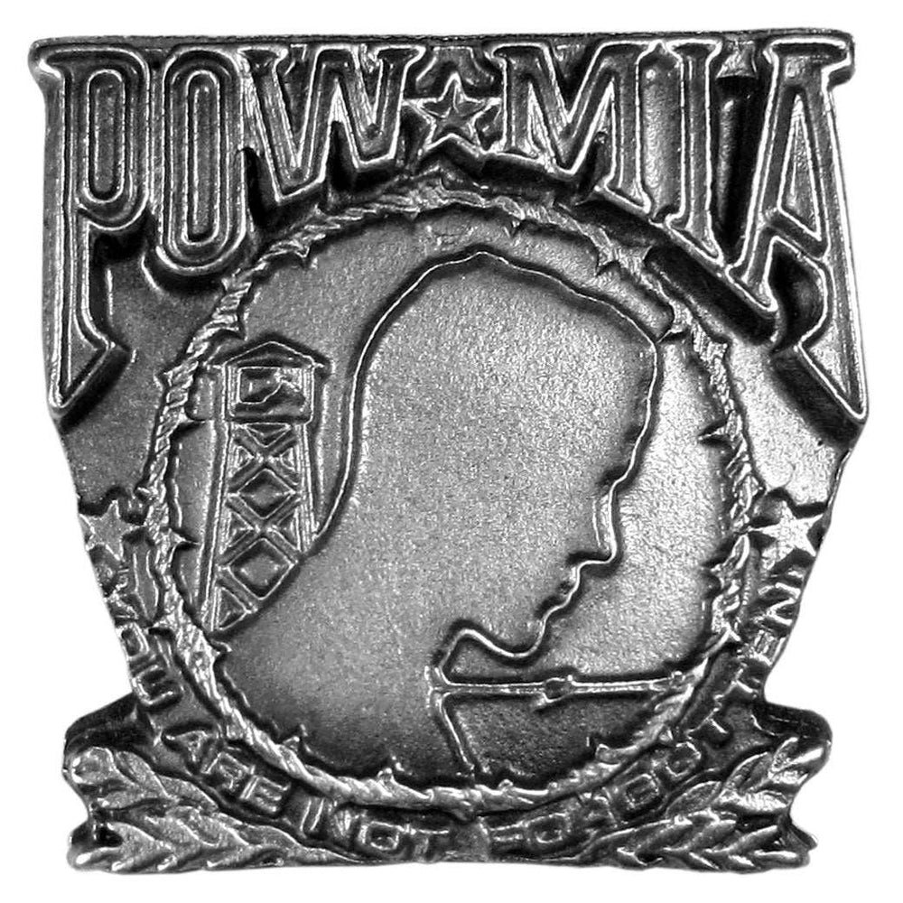 POW/MIA Antiqued Lapel Pin - Siskiyou Originals - Flyclothing LLC