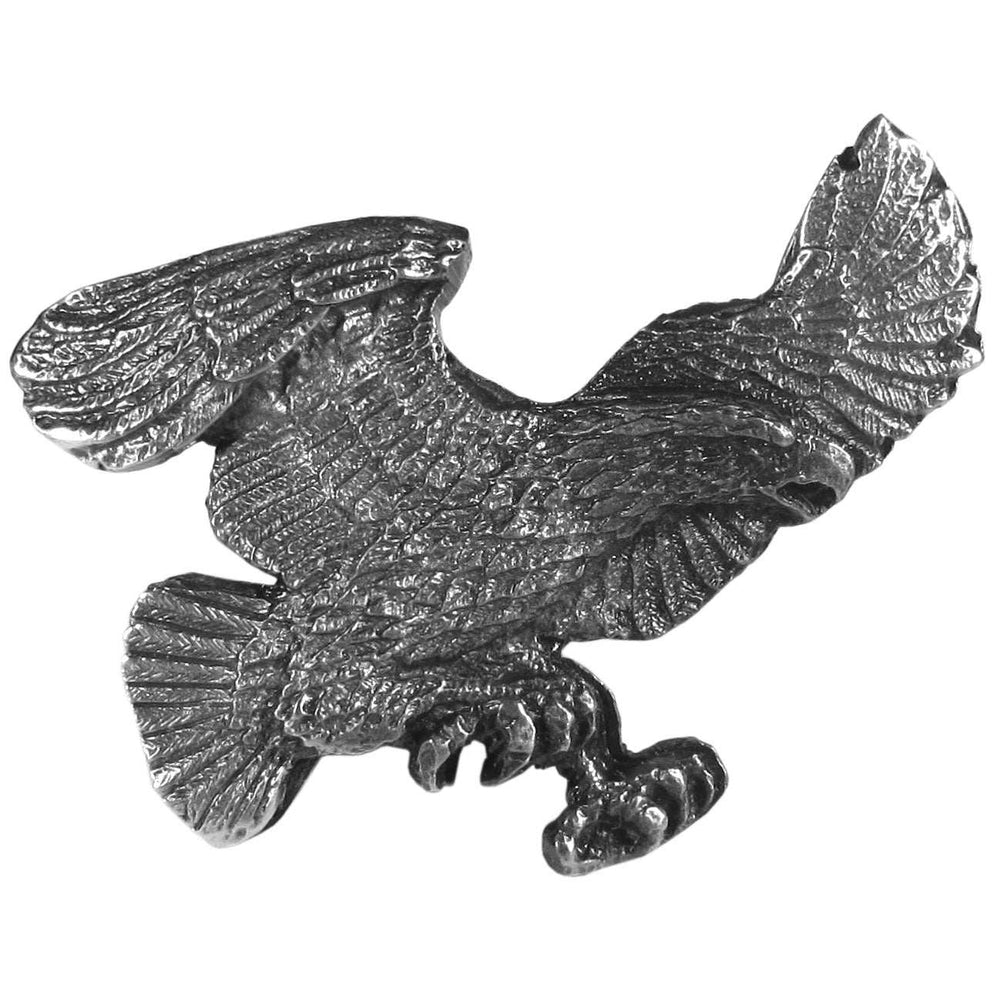 Striking Eagle Antiqued Lapel Pin - Siskiyou Originals - Flyclothing LLC