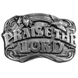 Praise the Lord Antiqued Lapel Pin - Siskiyou Originals - Flyclothing LLC