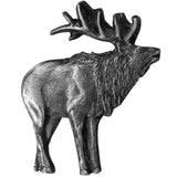 Elk Antiqued Lapel Pin - Siskiyou Originals - Flyclothing LLC