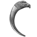 Claw with Eagle Carving Antiqued Lapel Pin - Siskiyou Originals - Flyclothing LLC