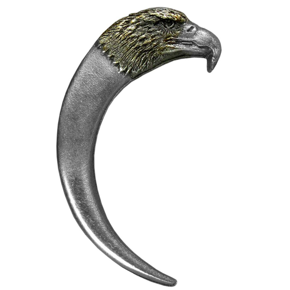 Claw with Eagle Carving Lapel Pin - Siskiyou Originals - Flyclothing LLC