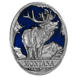 Montana Elk Lapel Pin - Siskiyou Originals - Flyclothing LLC