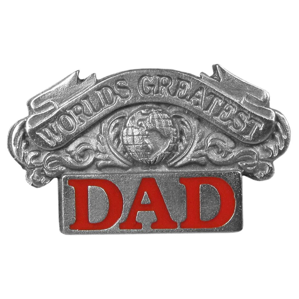 World's Greatest Dad Lapel Pin - Siskiyou Originals - Flyclothing LLC