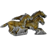 Running Horses Lapel Pin - Siskiyou Originals - Flyclothing LLC