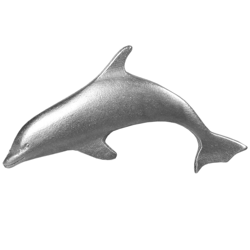 Dolphin Antiqued Lapel Pin - Siskiyou Originals - Flyclothing LLC