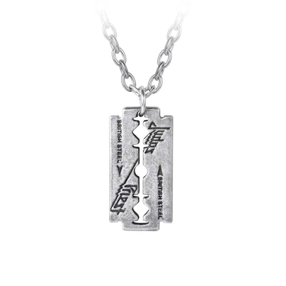 Alchemy Rocks Judas Priest: Razorblade Pendant - Alchemy Gothic - Flyclothing LLC