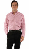 Western Scully 70% cotton 27% nylon 3% spandex Red Plaid dress shirt - Scully Leather - Flyclothing LLC