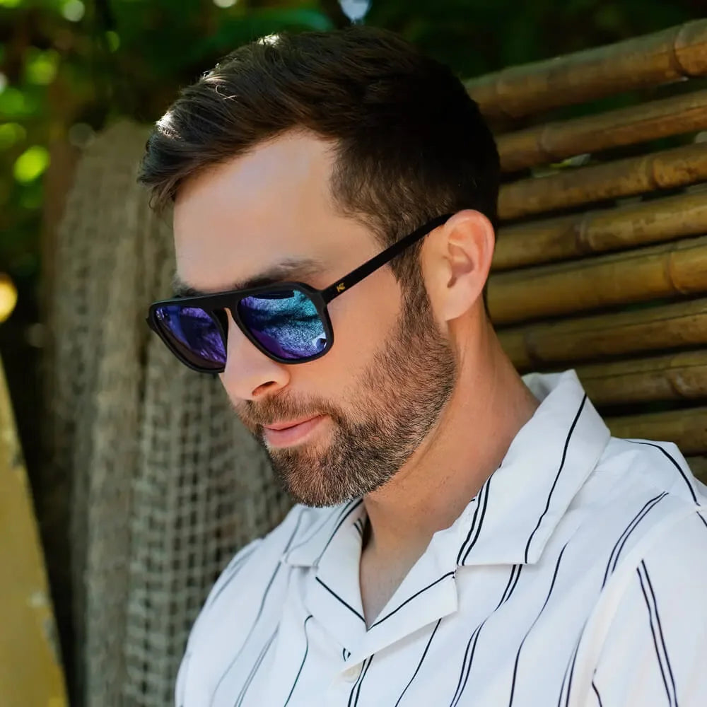 Rubberized Navy Rider Pacific Palisades - Knockaround - Flyclothing LLC