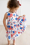 Party in the USA Tank Twirl Dress - Mila & Rose ® - Flyclothing LLC