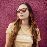 Slate Tortoise Shell / Rose Gold Paso Robles - Knockaround - Flyclothing LLC