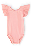 Peach S/S Flutter Sleeve Leotard - Mila & Rose ® - Flyclothing LLC