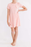 Peach T-Shirt Dress - Mila & Rose ® - Flyclothing LLC