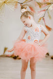Peach Rainbow Tank Tutu Leotard - Mila & Rose ® - Flyclothing LLC