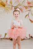 Peach Rainbow Tank Tutu Leotard - Mila & Rose ® - Flyclothing LLC