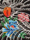 Black Market Art Company Peony II Print - Black Market Art Company - Flyclothing LLC