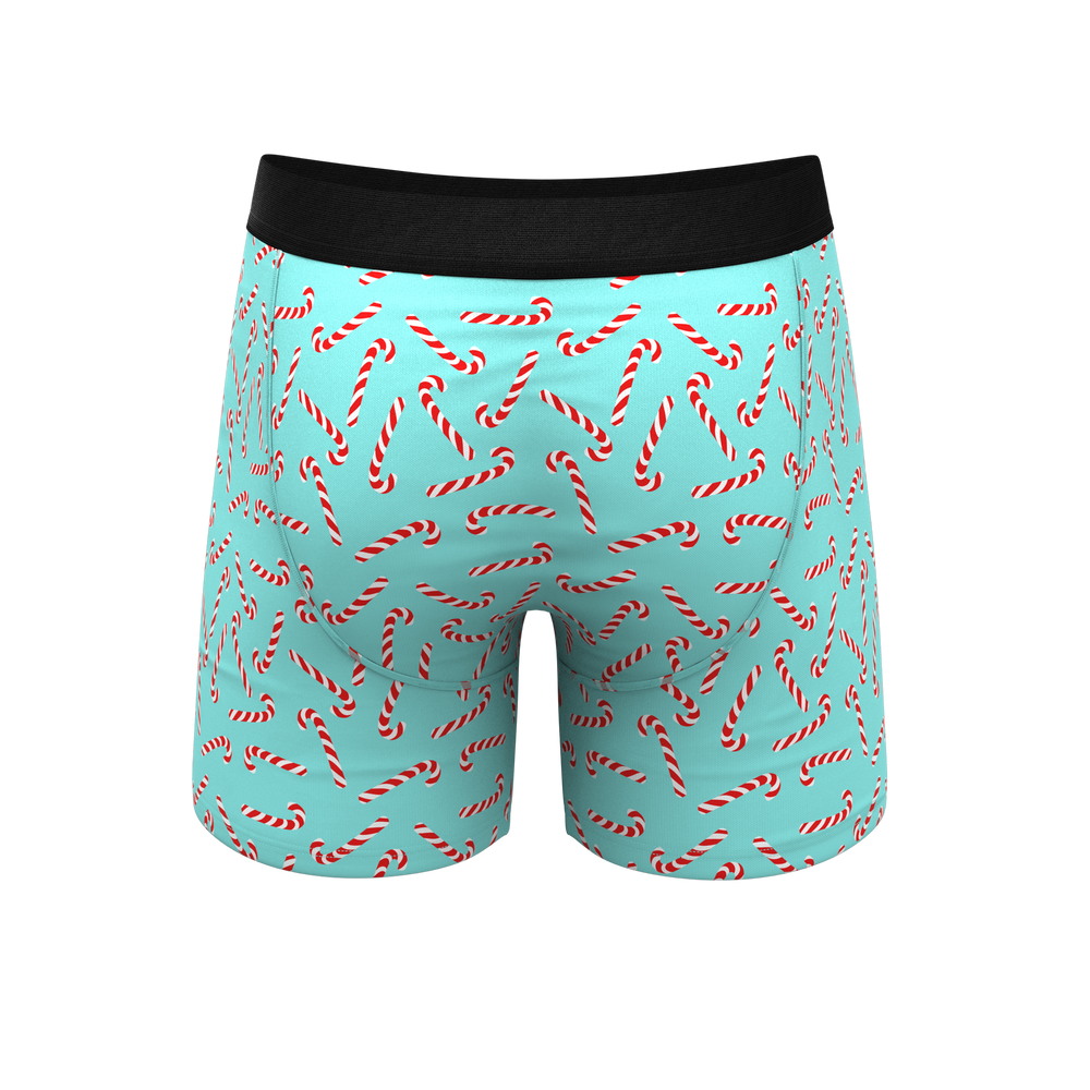 The Peppermint Pimp Canes | Candy Cane Ball Hammock® Pouch Underwear - Shinesty - Flyclothing LLC
