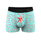 The Peppermint Pimp Canes | Candy Cane Ball Hammock® Pouch Trunks Underwear - Shinesty - Flyclothing LLC