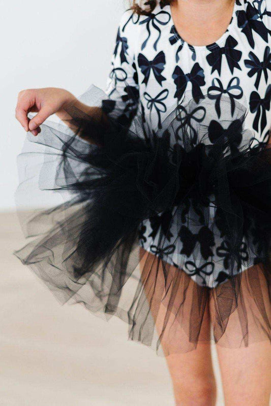 Perfectly Tied 3/4 Sleeve Tutu Leotard - Mila & Rose ® - Flyclothing LLC