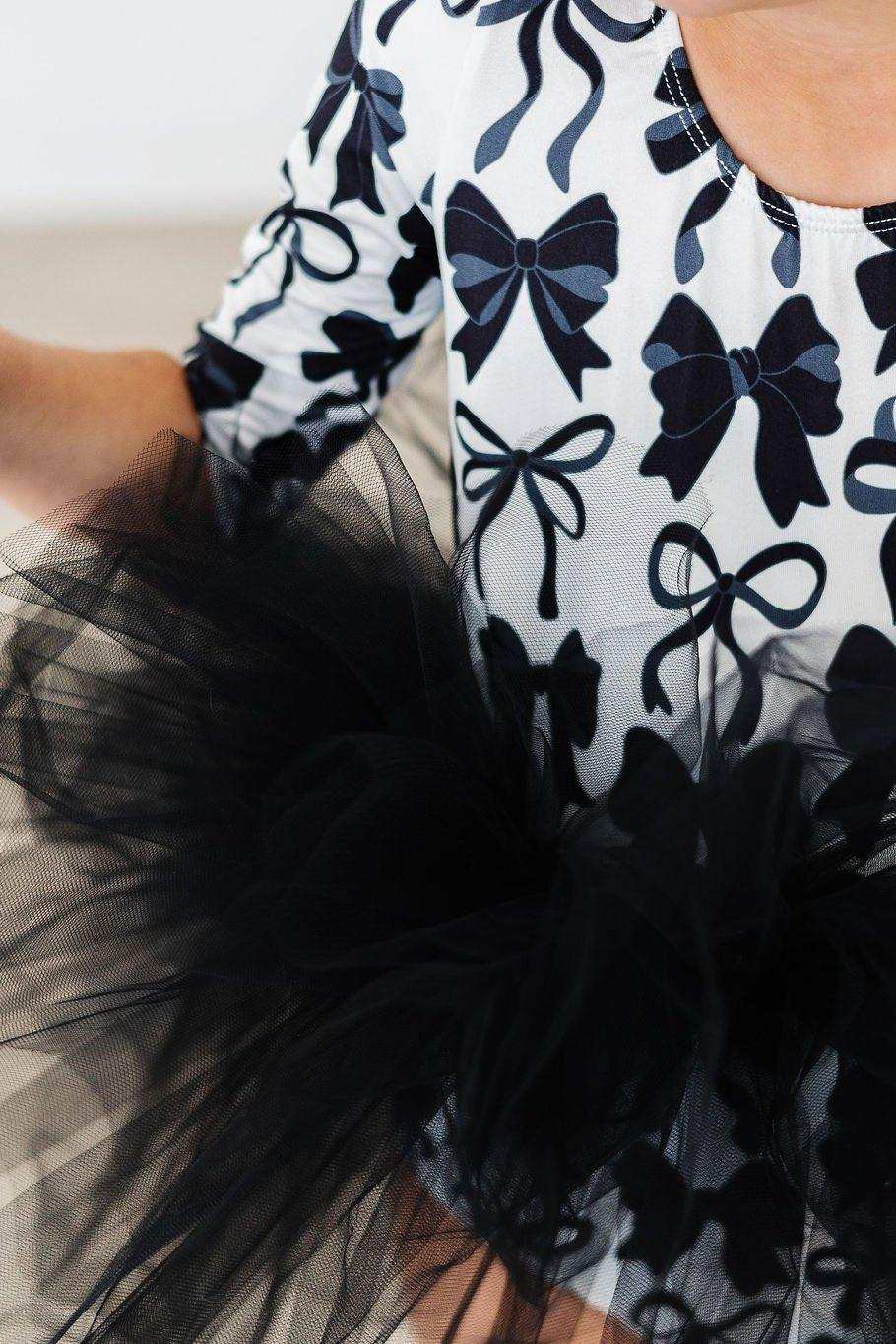Perfectly Tied 3/4 Sleeve Tutu Leotard - Mila & Rose ® - Flyclothing LLC