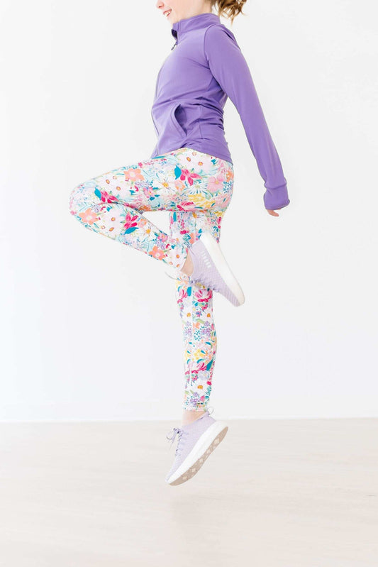 Petal Power Active Legging - Mila & Rose ® - Flyclothing LLC